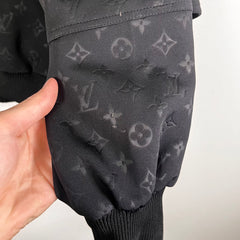 Louis Vuitton Black Monogram Jogging Jacket Size S