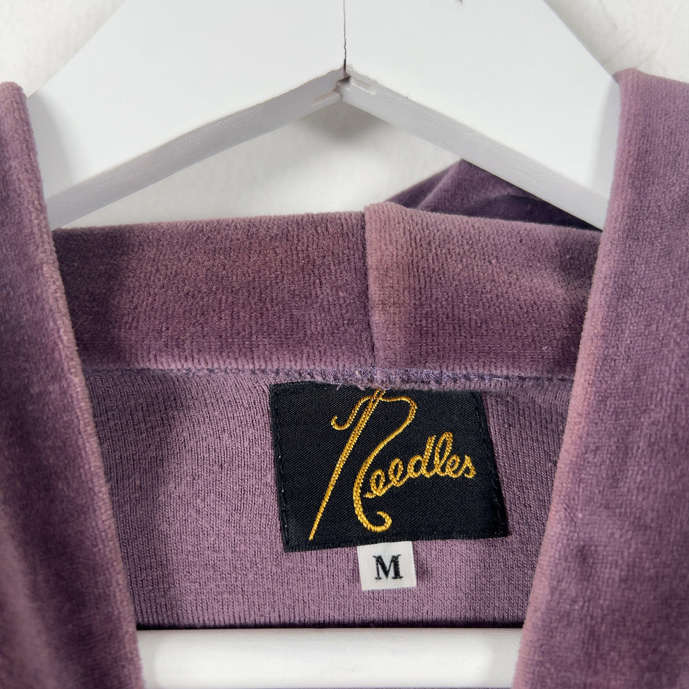 Needles Purple Red Hooded Track Hoodie