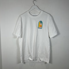 Casablanca Blue Outline Doorway Graphic White T-Shirt