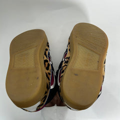 Lanvin Curb Leopard Sneakers Size 13