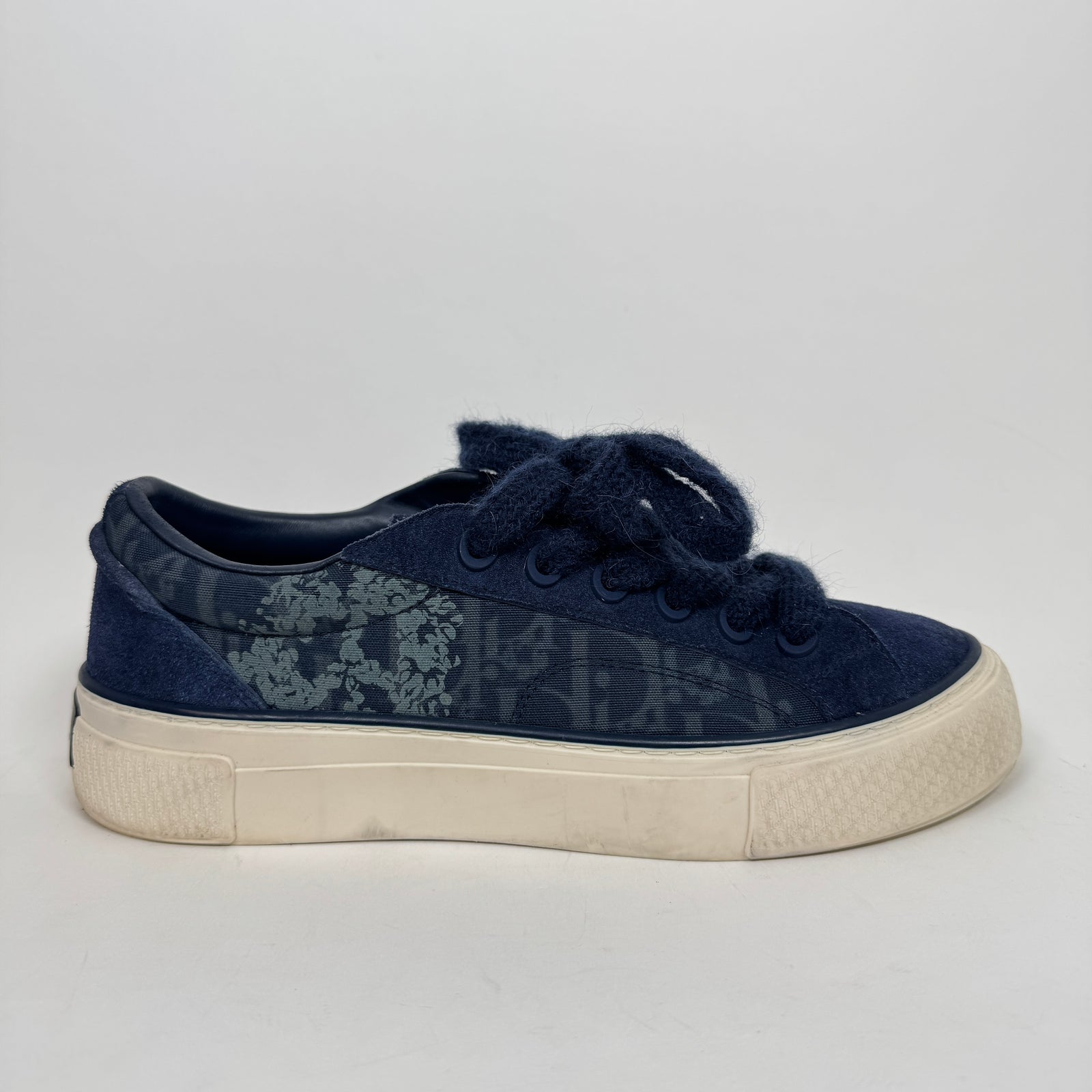 Dior x Denim Tears Navy Oblique B33 Sneaker Size 42
