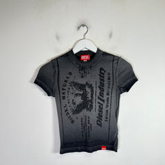 Diesel T-Skinzy-L1 Cropped T-Shirt