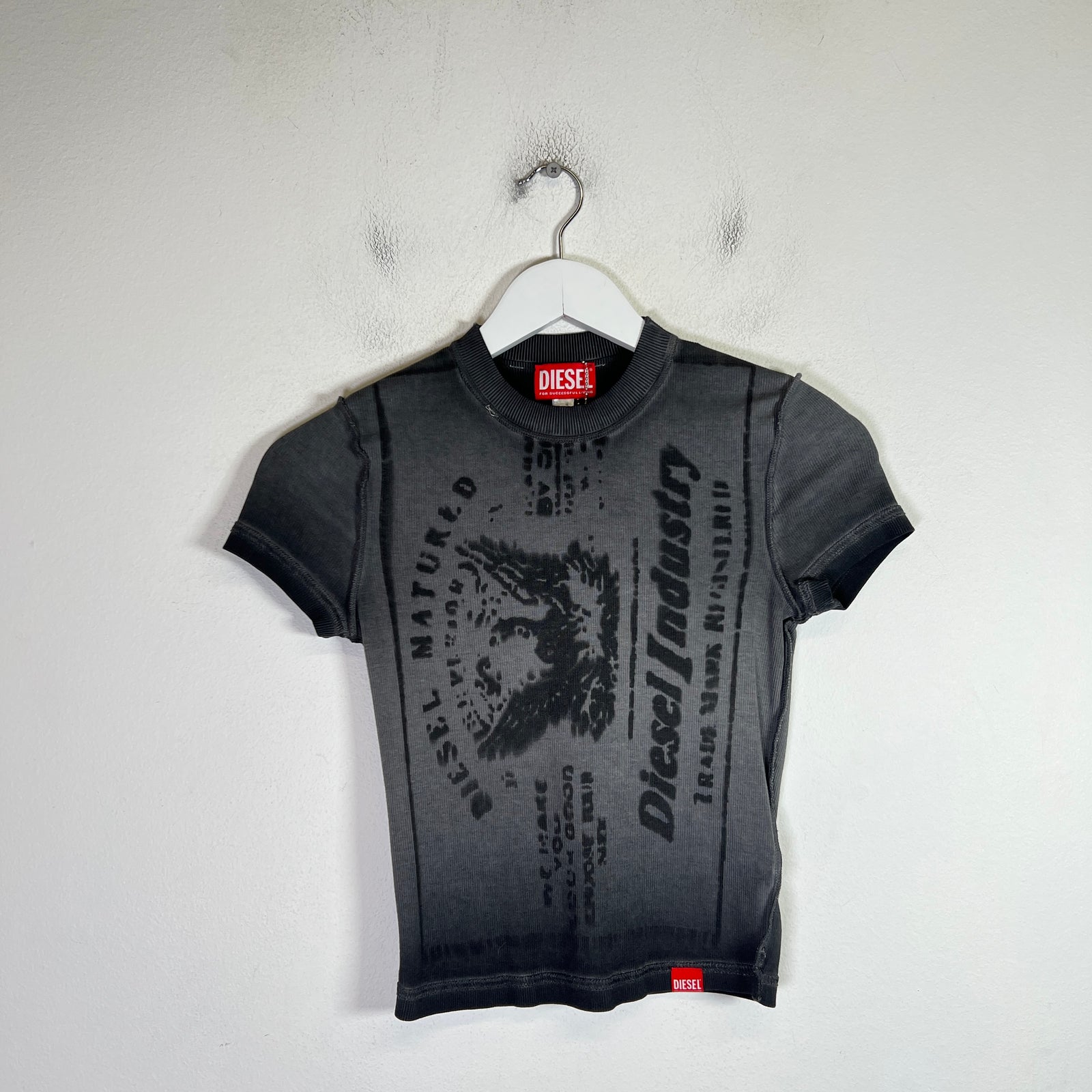 Diesel T-Skinzy-L1 Cropped T-Shirt