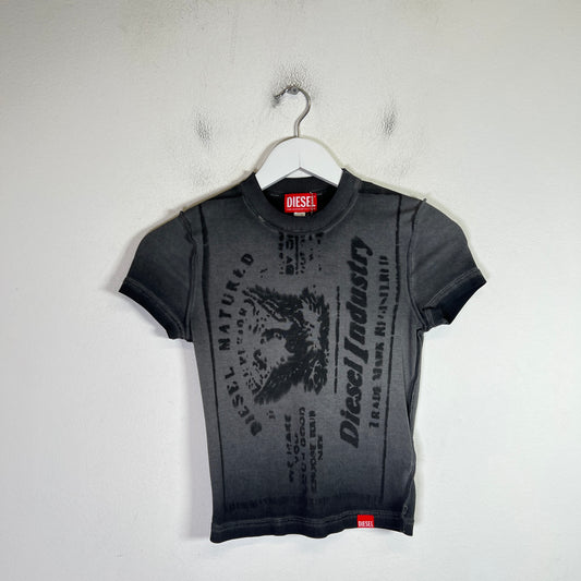 Diesel T-Skinzy-L1 Cropped T-Shirt