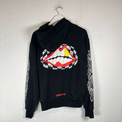 Chrome Hearts Black Matty Boy Chomper Hoodie Size S