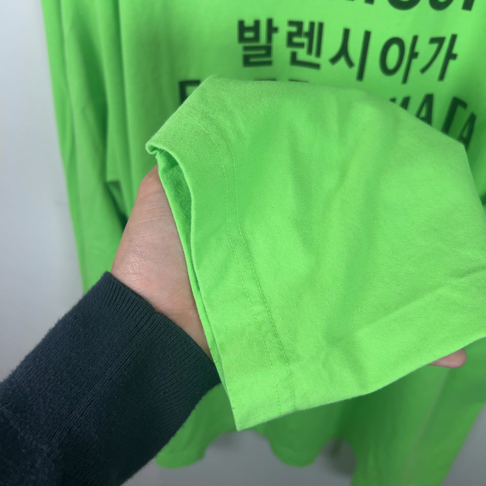Balenciaga 'Languages' Logo Longsleeve