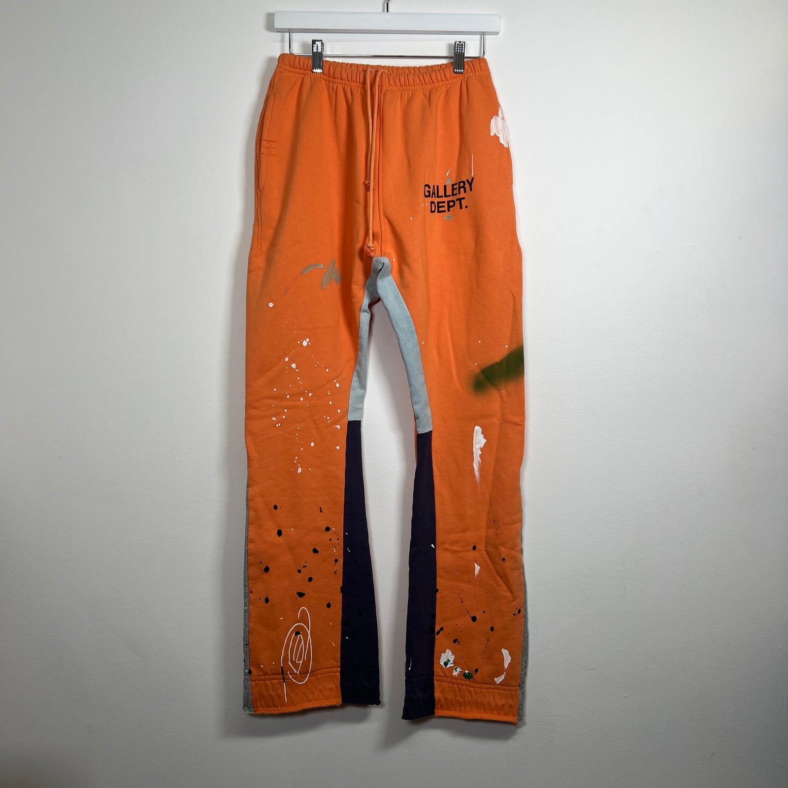 Gallery Dept Orange Flare Sweats Size S