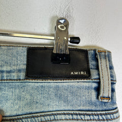 Amiri MX1 Iridescent Patch Lightwash Jeans