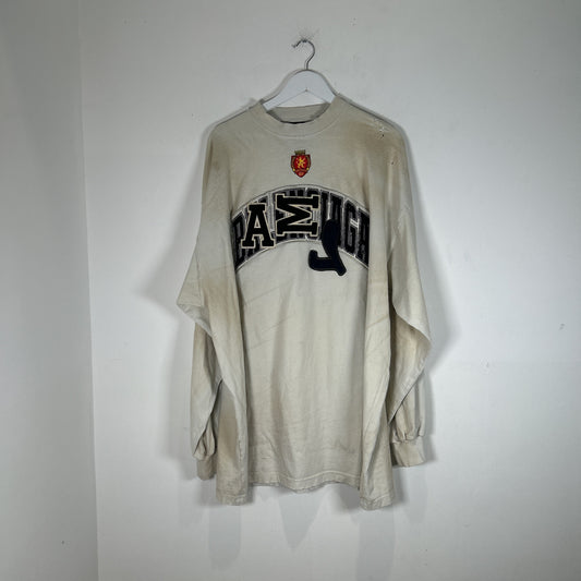 Balenciaga Distressed Skater Longsleeve Size XXL