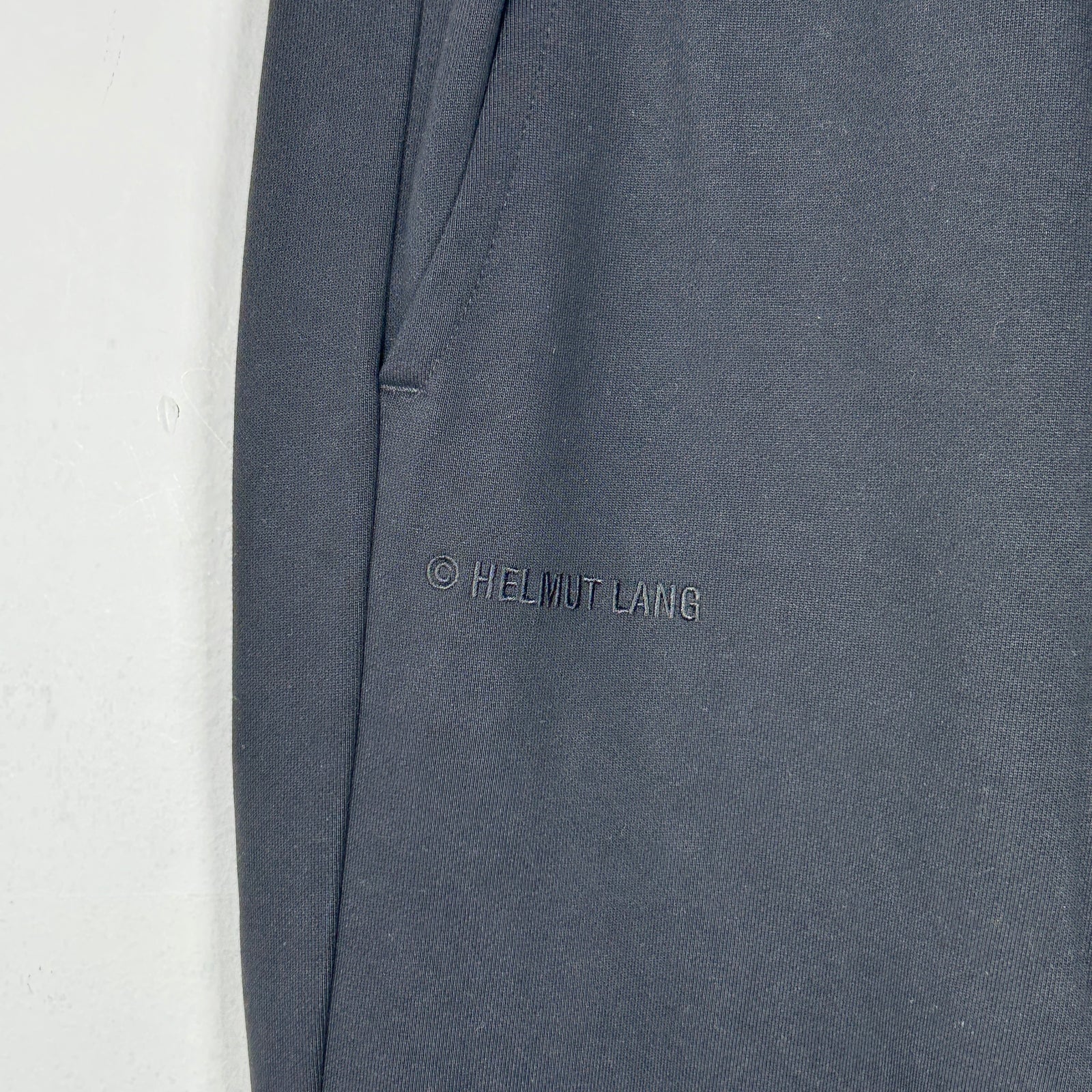 Helmut Lang Silver Stripe Sweatpants Size S