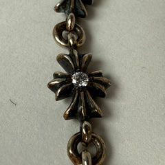 Chrome Hearts Tiny E .925 Diamond Earring