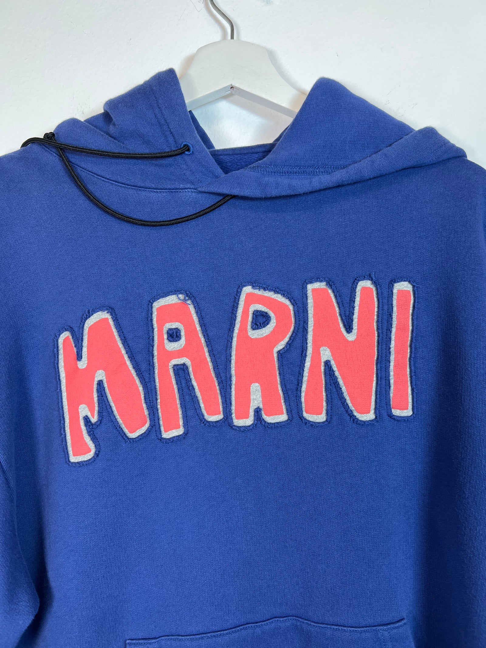 Marni Spell-out Logo Hoodie Size 48