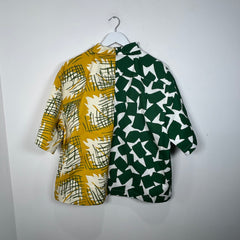 Prada Green/Yellow Half Match Size XL