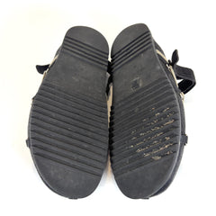 Rick Owens Megalace Cracked Leather Mule