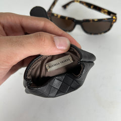 Bottega Veneta Tortoise Shell Sunglasses