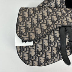 Dior Mens Oblique Saddle Crossbody Bag