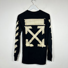 Off-White Black Tape Arrows Longsleeve Size S