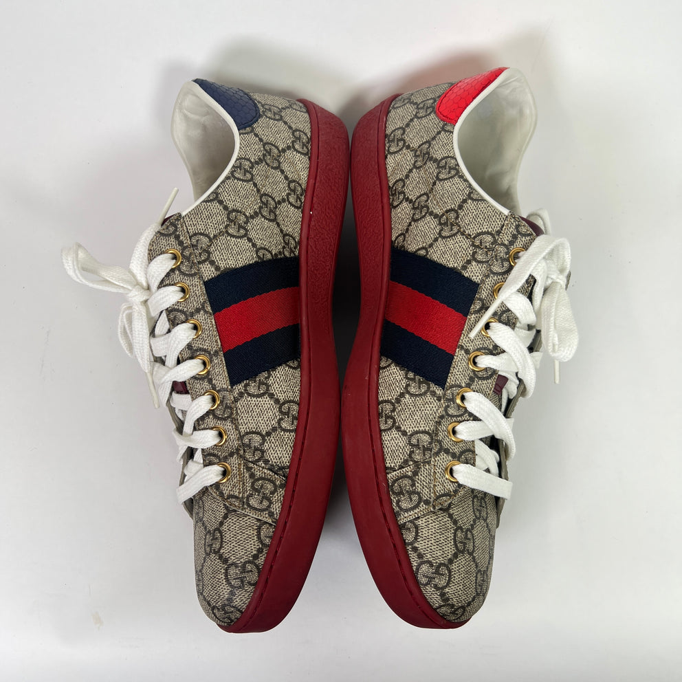 Gucci GG Supreme Ace Lowtop Sneakers