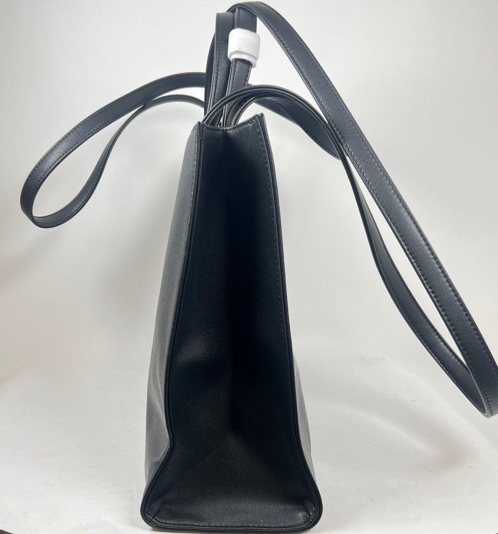 Telfar Black Medium Shopping Bag