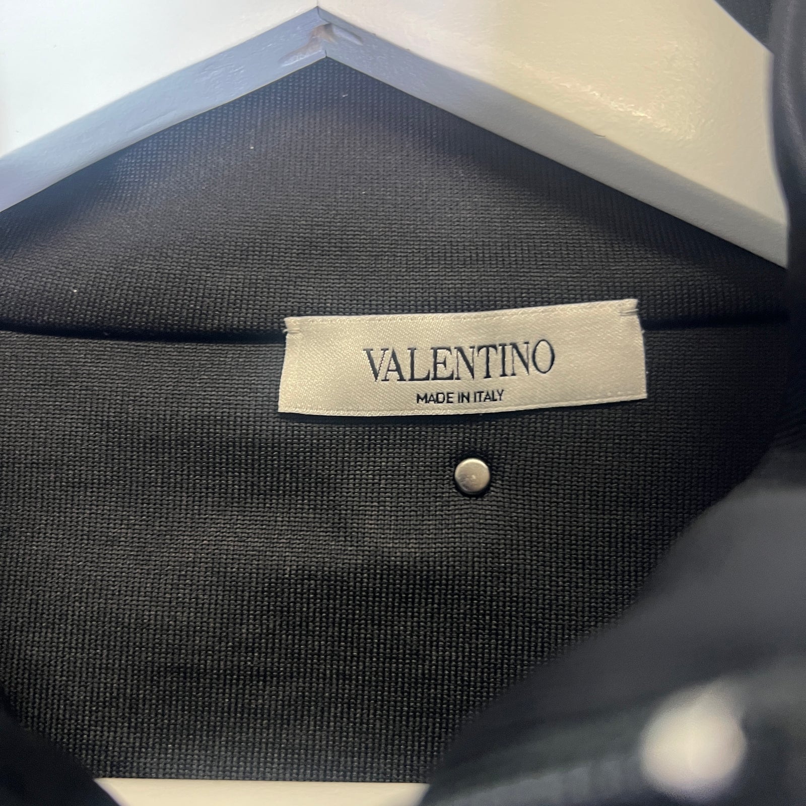 Valentino Black Logo Track Jacket
