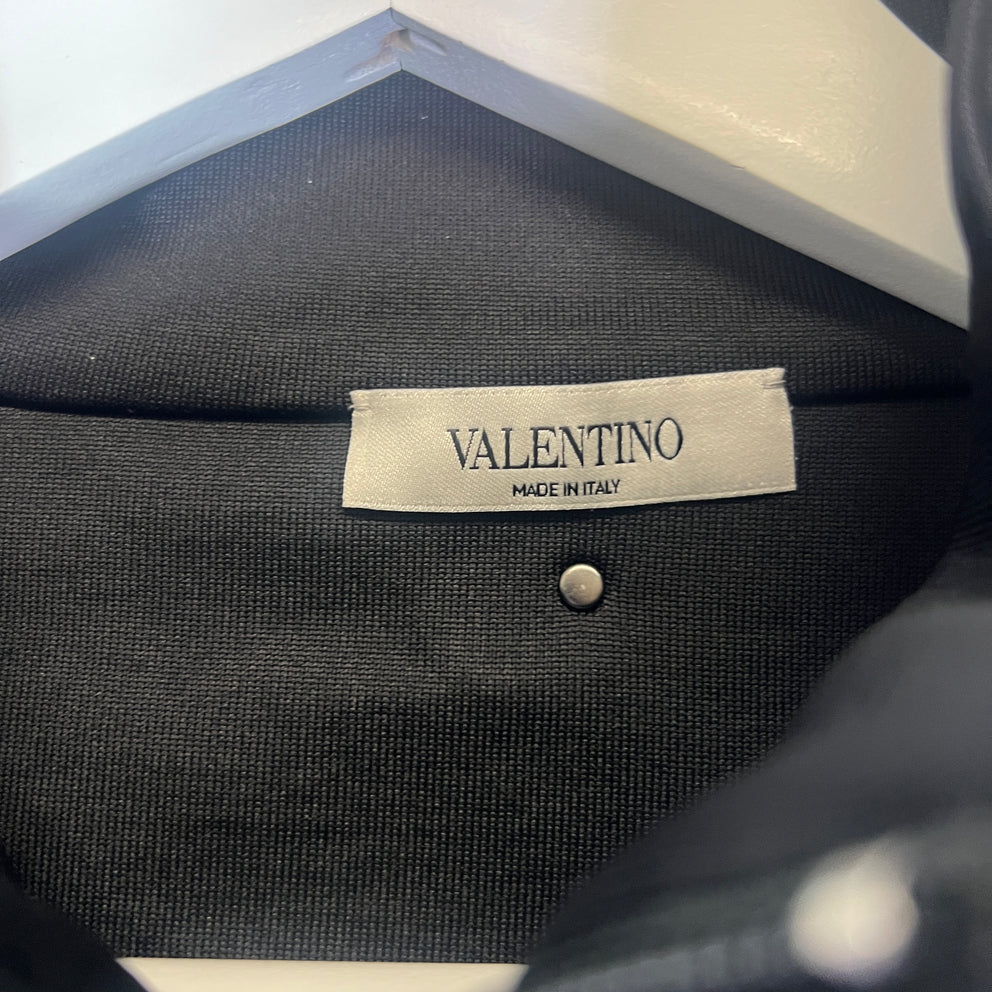 Valentino Black Logo Track Jacket