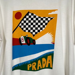 Prada Sailing White T-Shirt Size M