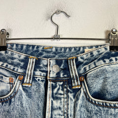Evisu Acid Wash Graffiti Cargo Jeans