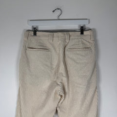 Brunello Cucinelli White Corduroy Slacks Size 31