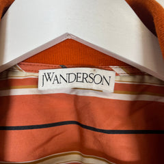 JW Anderson Orange Quarter Zip Shirt Size M