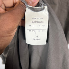 Rick Owens Drkshdw Dust Double Layer Longsleeve Size M