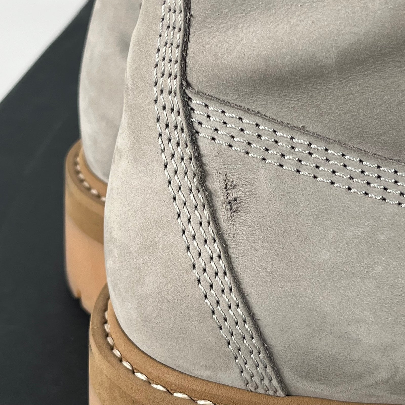 Vetements Grey Ankle Boots Size 40
