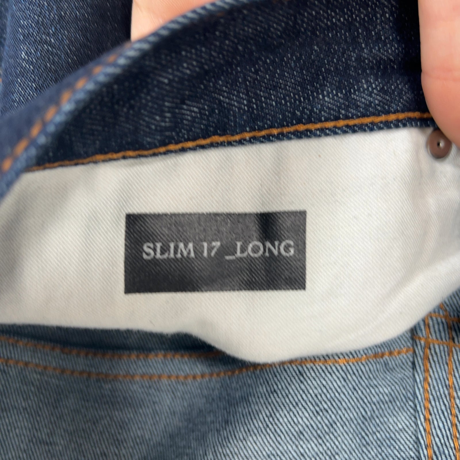 Dior Monogram Hem Raw Denim Jeans