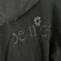 Dior x ERL 'Be Nice' Glitter Embroidered Hoodie