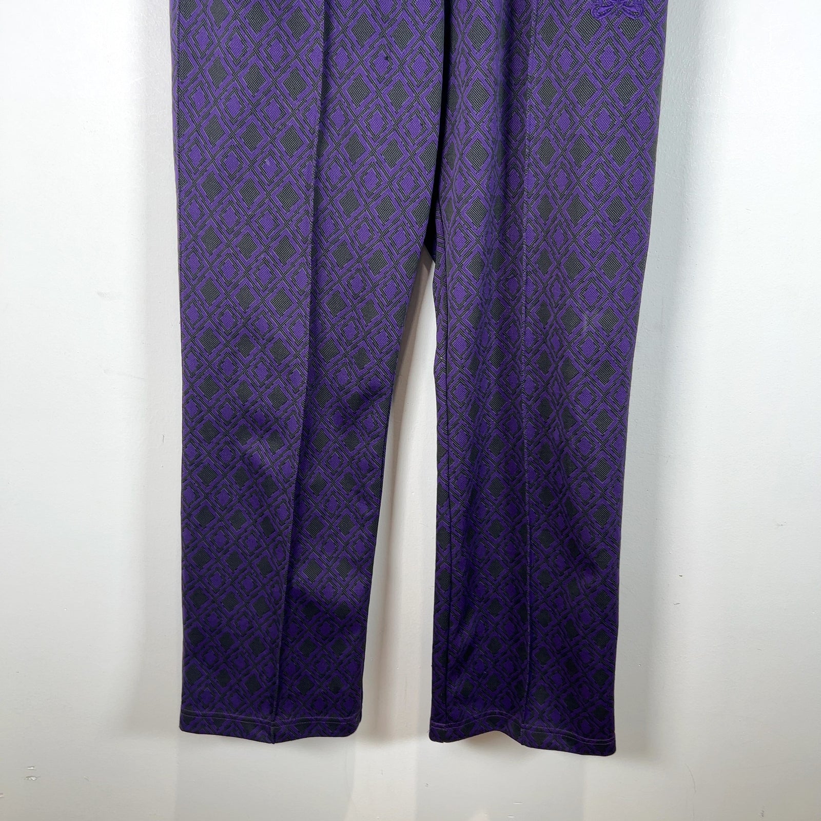 Needles Diamond Chevron Pattern Narrow Pants