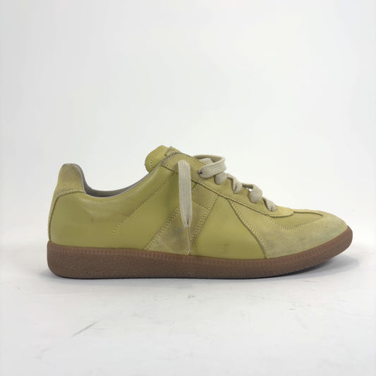 Maison Margiela Yellow GATS Lowtop Sneakers