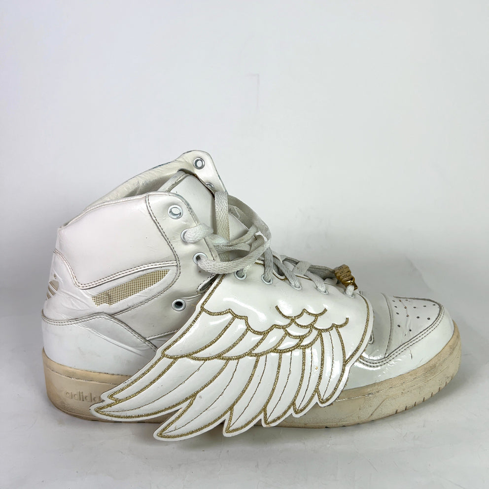 Jeremy Scott x Adidas SS10 Patent Leather Wing 1.0 Sneakers