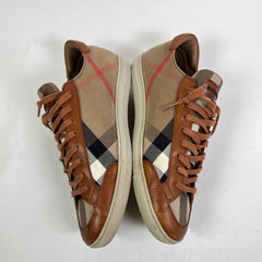 Burberry Check Canvas Low-Top Sneaker