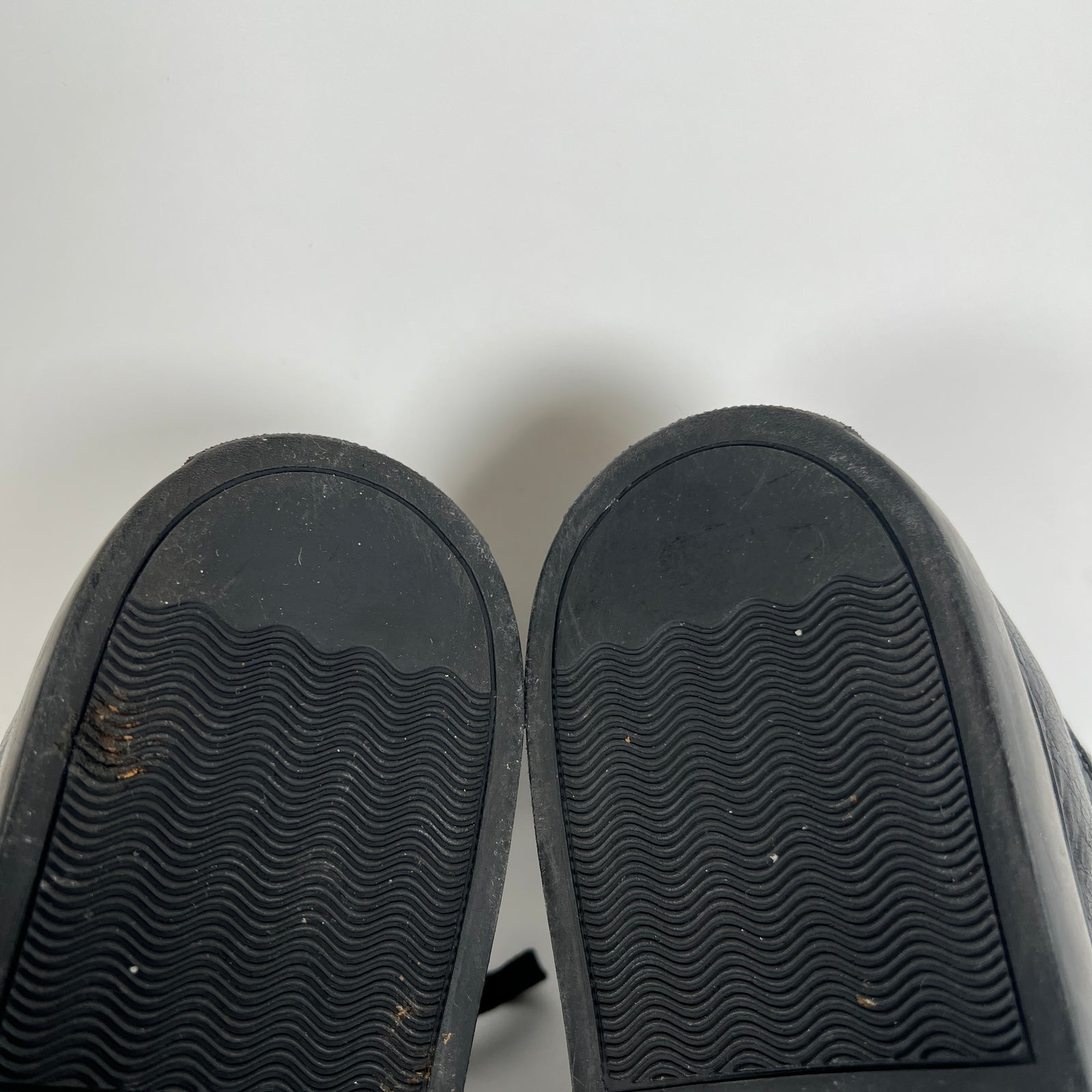 Balenciaga Black Leather Arena High Tops Size 43