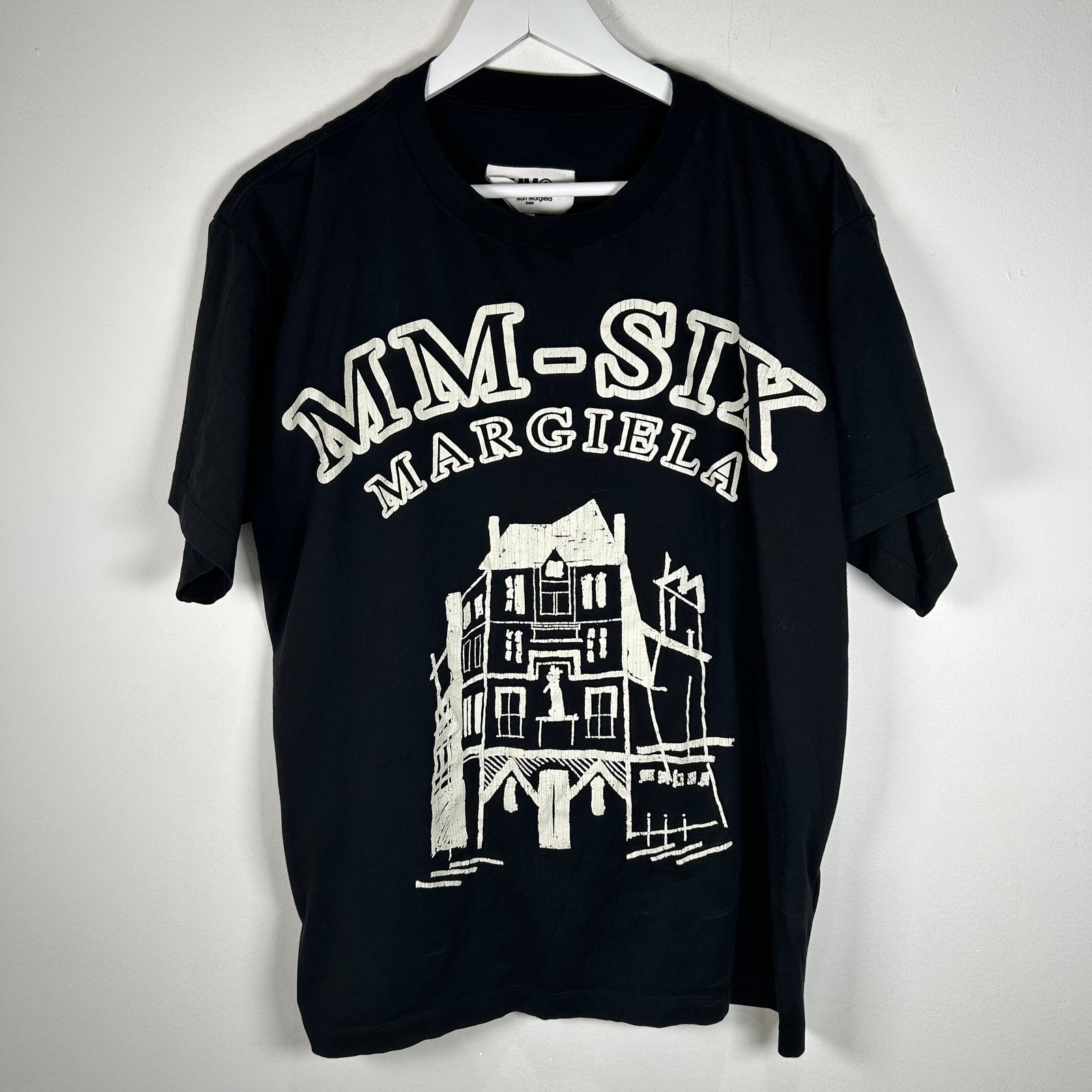 MM6 Maison Margiela Black House Graphic Size XS