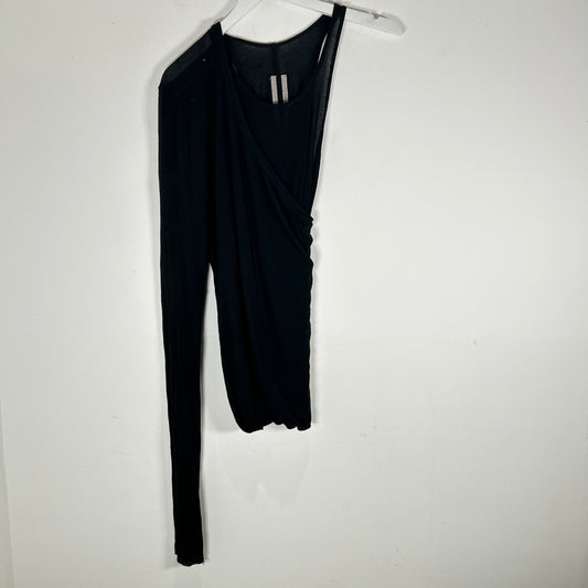 Rick Owens Luxor FW/23 Ziggy Black Tank Top Size S