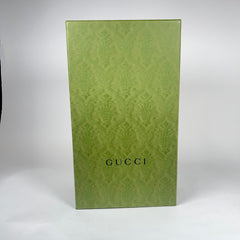 Gucci GG Supreme Grey Black Horsebit Mule Size 8