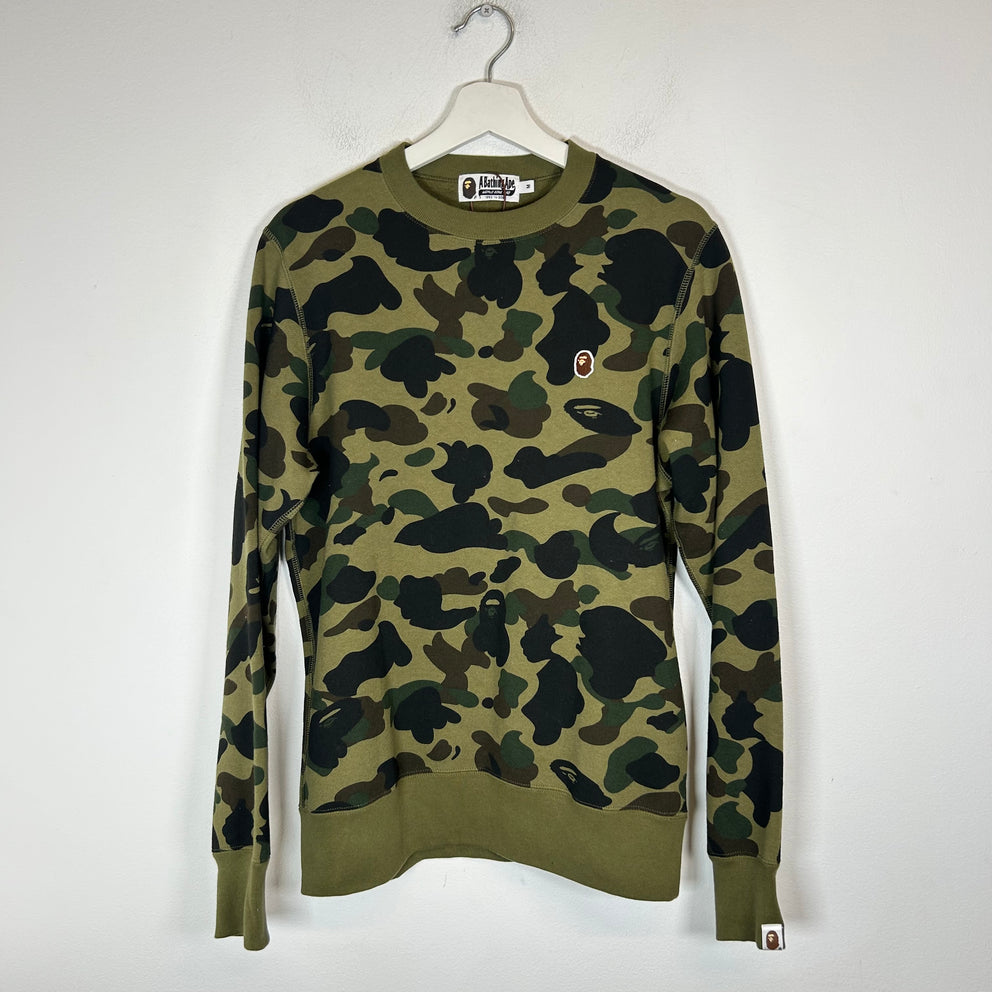 Bape 1st Camo Sweatshirt Size M
