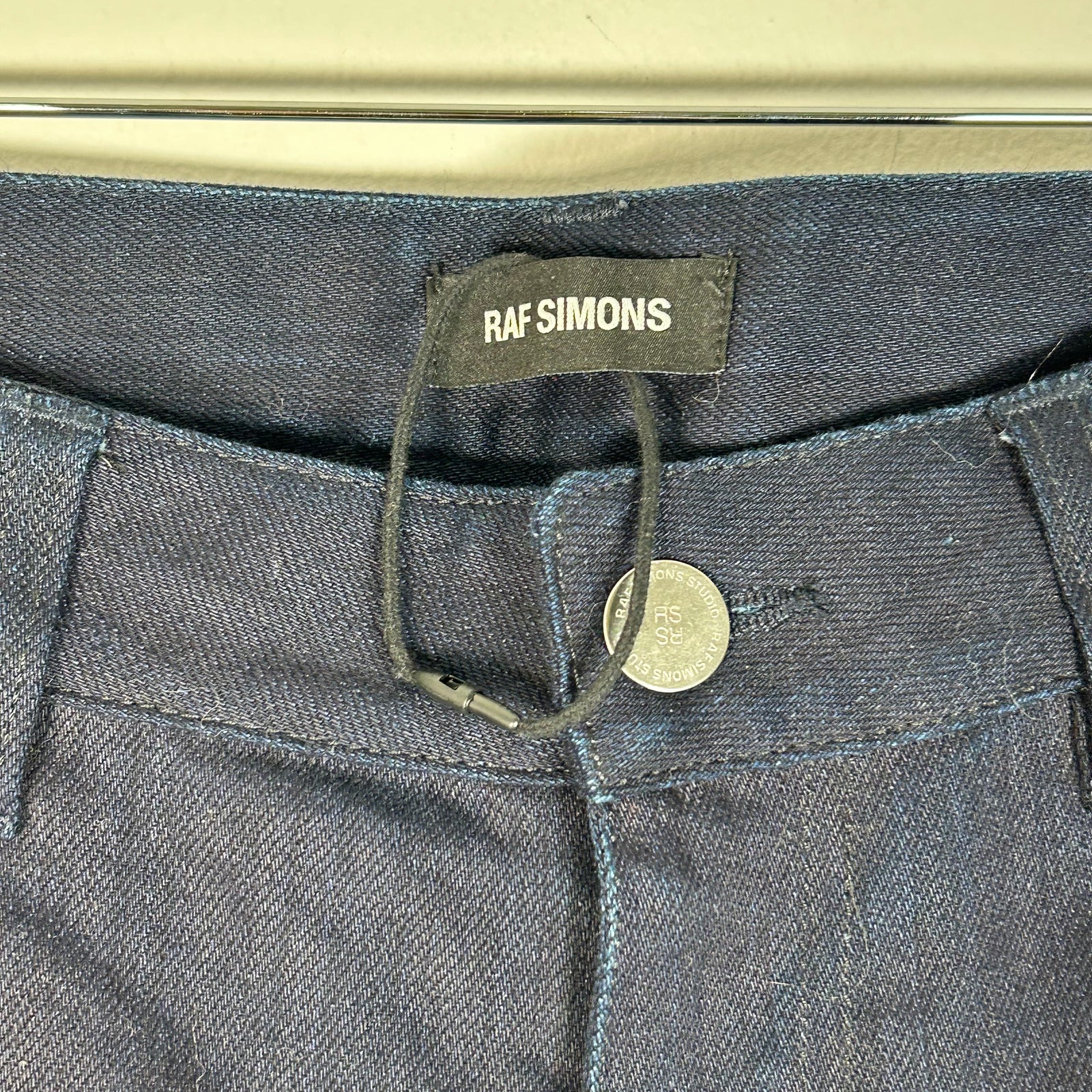 Raf Simons LSD XTC Drug Patch Navy Jeans Size 30