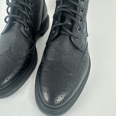 Thom Browne Wingtip Pebble Grain Boot Size 8