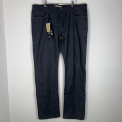 Burberry Dark Washed Wide Slim Leg Denim Jeans