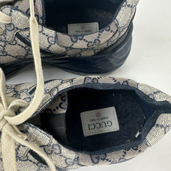 Gucci Blue GG Supreme Rython Size 11