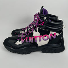 Louis Vuitton Millenium Ankle Ponyhair Boot Size LV10