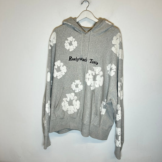 Denim Tears x Readymade Grey Wreath Hoodie Size XL