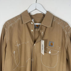 Junya Wanatabe x Carhartt Scar Stitch Button Up Shirt
