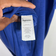 Supreme SS26 Blue Studded Football T-Shirt